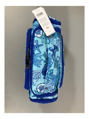 Lug Sealife Blue Cosmetic Case - Compact, Portable with Multiple Compartments